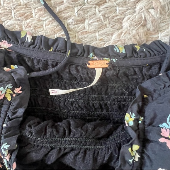 Free People Smocked Crop Top - Picture 5 of 5